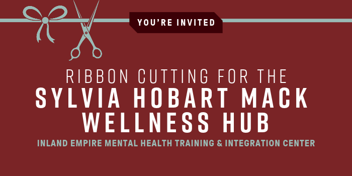 Ribbon Cutting for the Sylvia H. Mack Wellness Hub
